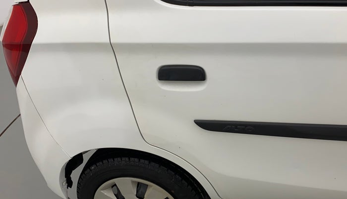 2018 Maruti Alto K10 VXI, Petrol, Manual, 24,914 km, Right quarter panel - Paint has minor damage