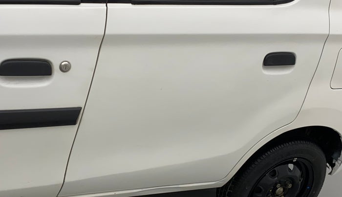 2018 Maruti Alto K10 VXI, Petrol, Manual, 24,914 km, Rear left door - Minor scratches