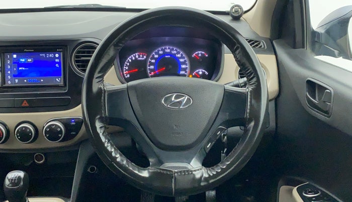 2017 Hyundai Grand i10 MAGNA 1.2 VTVT, CNG, Manual, 89,749 km, Steering Wheel Close Up