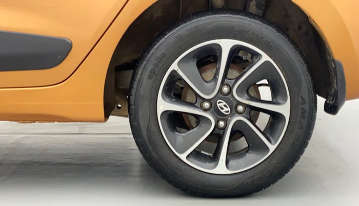 2017 Hyundai Grand i10 ASTA 1.2 VTVT, Petrol, Manual, 27,891 km, Left Rear Wheel