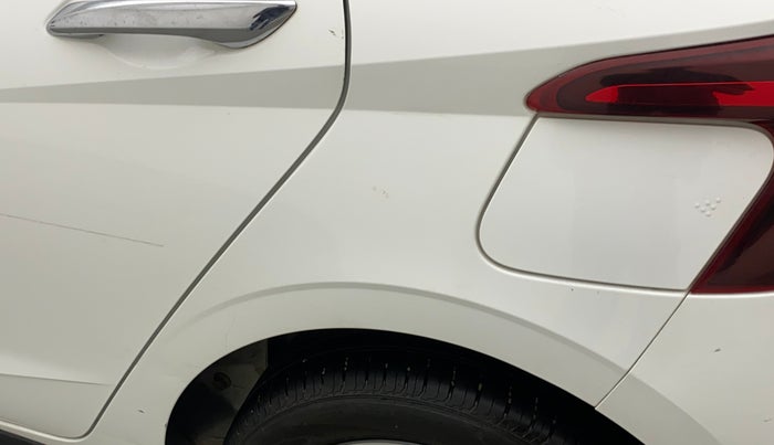 2020 Hyundai NEW I20 ASTA 1.2 AT, Petrol, Automatic, 34,580 km, Left quarter panel - Slightly dented