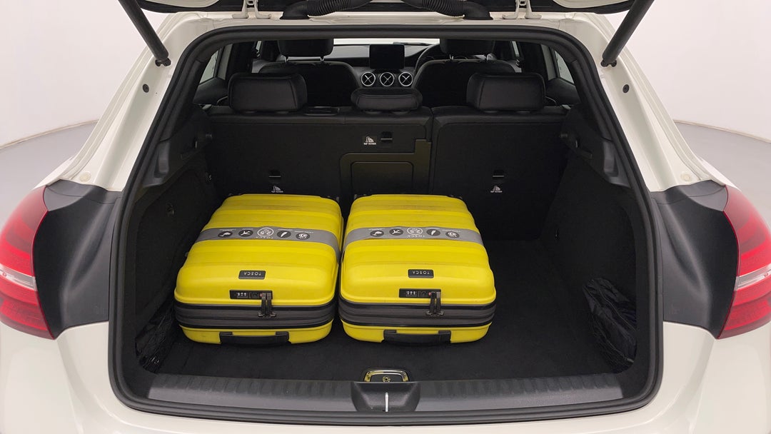 Boot Inside View with Luggage