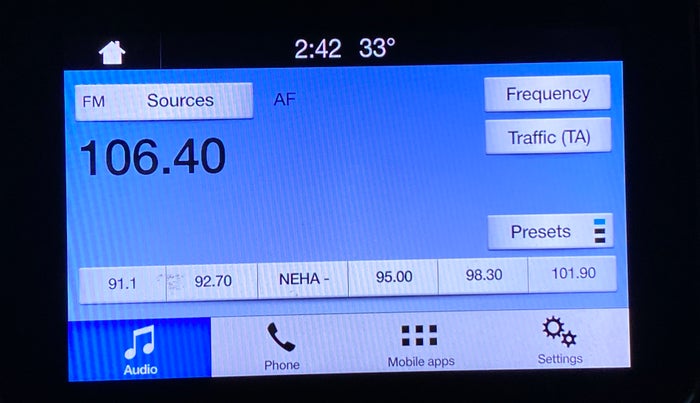 2019 Ford FREESTYLE TITANIUM PLUS 1.2 PETROL, Petrol, Manual, 76,256 km, Touchscreen Infotainment System