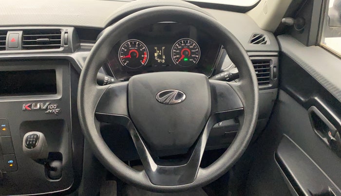 2018 Mahindra KUV 100 NXT K2 P 6 STR, Petrol, Manual, 13,243 km, Steering Wheel Close Up