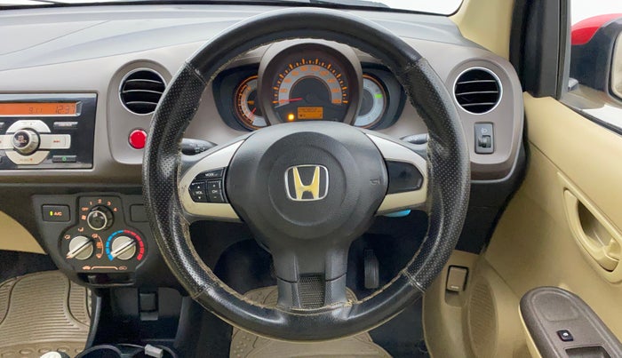 2012 Honda Brio S MT, Petrol, Manual, 90,802 km, Steering Wheel Close Up