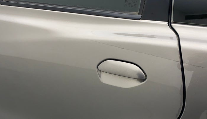 2018 Datsun Go Plus T, Petrol, Manual, 47,787 km, Rear left door - Slightly dented