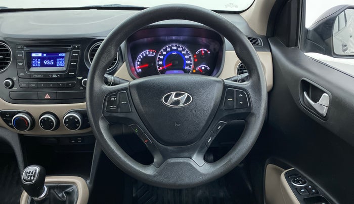 2016 Hyundai Grand i10 SPORTZ 1.2 KAPPA VTVT, Petrol, Manual, 31,348 km, Steering Wheel Close Up