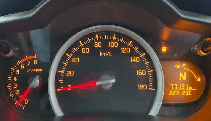 2017 Maruti Celerio VXI (O) AMT, Petrol, Automatic, 77,337 km, Odometer Image