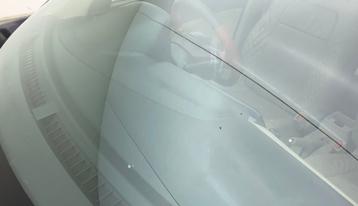 2019 Maruti Dzire VXI, Petrol, Manual, 18,628 km, Front windshield - Minor spot on windshield