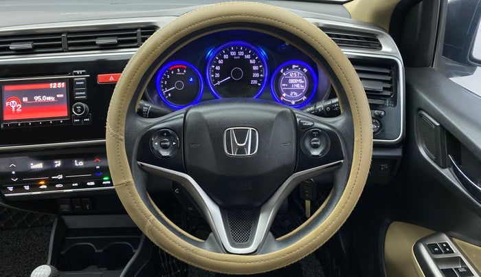 2015 Honda City V MT DIESEL, Diesel, Manual, 80,874 km, Steering Wheel Close Up