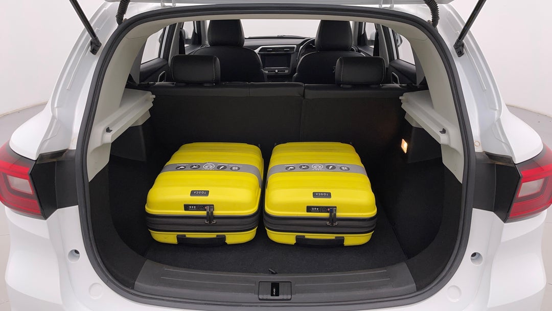 Boot Inside View with Luggage