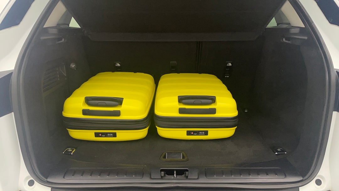 Boot Inside View with Luggage