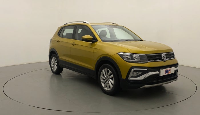 2021 Volkswagen TAIGUN HIGHLINE 1.0 TSI AT, Petrol, Automatic, 28,153 km, Right Front Diagonal