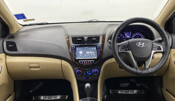 2017 Hyundai Verna 1.6 VTVT SX AT, Petrol, Automatic, 57,506 km, Dashboard