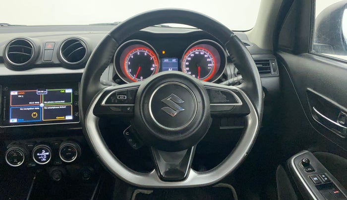 2019 Maruti Swift ZXI PLUS AMT, Petrol, Automatic, 34,142 km, Steering Wheel Close Up