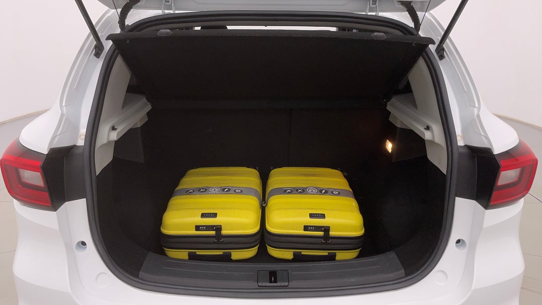 Boot Inside View with Luggage