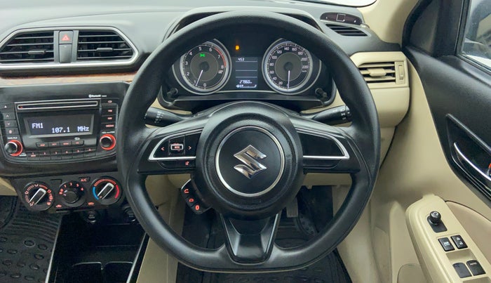 2018 Maruti Dzire VXI, Petrol, Manual, 28,044 km, Steering Wheel Close-up