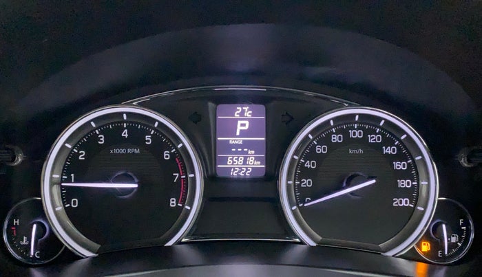 2015 Maruti Ciaz ZXI AT, Petrol, Automatic, 65,815 km, Odometer Image