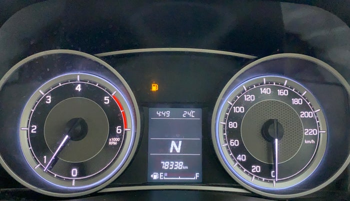 2018 Maruti Dzire ZDI PLUS AMT, Diesel, Automatic, 78,332 km, Odometer Image