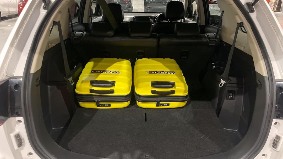 2020 Mitsubishi Outlander Ls 7 Seat (AWD), Automatic, 126791 km, Boot Inside View with Luggage