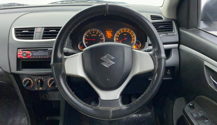 2012 Maruti Swift VXI, Petrol, Manual, 78,622 km, Steering Wheel Close Up