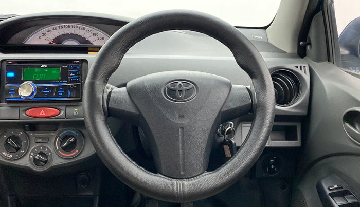 2012 Toyota Etios Liva GD, Diesel, Manual, 79,614 km, Steering Wheel Close Up