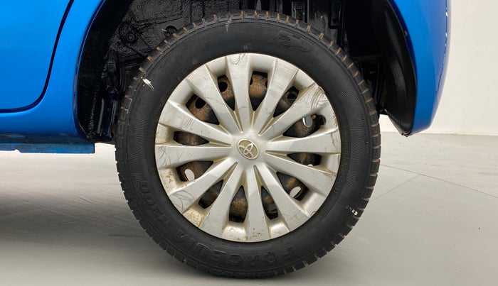 2012 Toyota Etios Liva GD, Diesel, Manual, 79,614 km, Left Rear Wheel