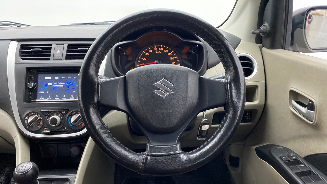 Steering Wheel Close Up