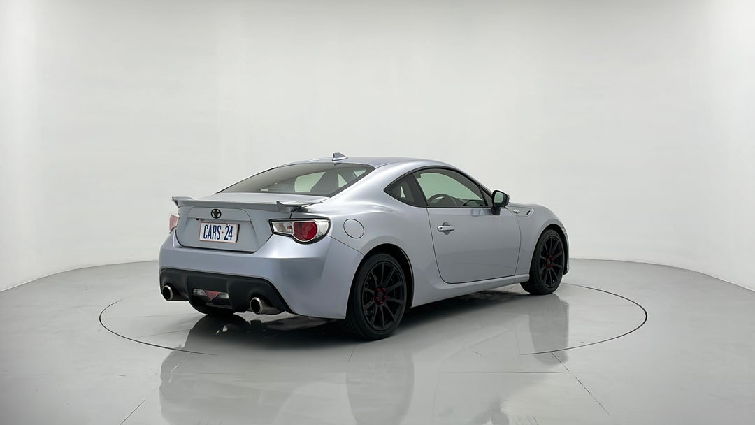 2015 Toyota 86 Gts, Manual, 80952 km, Right Back Diagonal (45- Degree) View