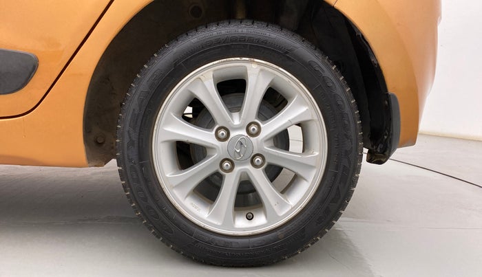 2014 Hyundai Grand i10 ASTA AT 1.2 KAPPA VTVT, Petrol, Automatic, 86,223 km, Left Rear Wheel