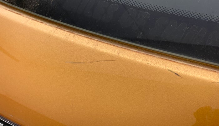 2014 Hyundai Grand i10 ASTA AT 1.2 KAPPA VTVT, Petrol, Automatic, 86,223 km, Dicky (Boot door) - Minor scratches