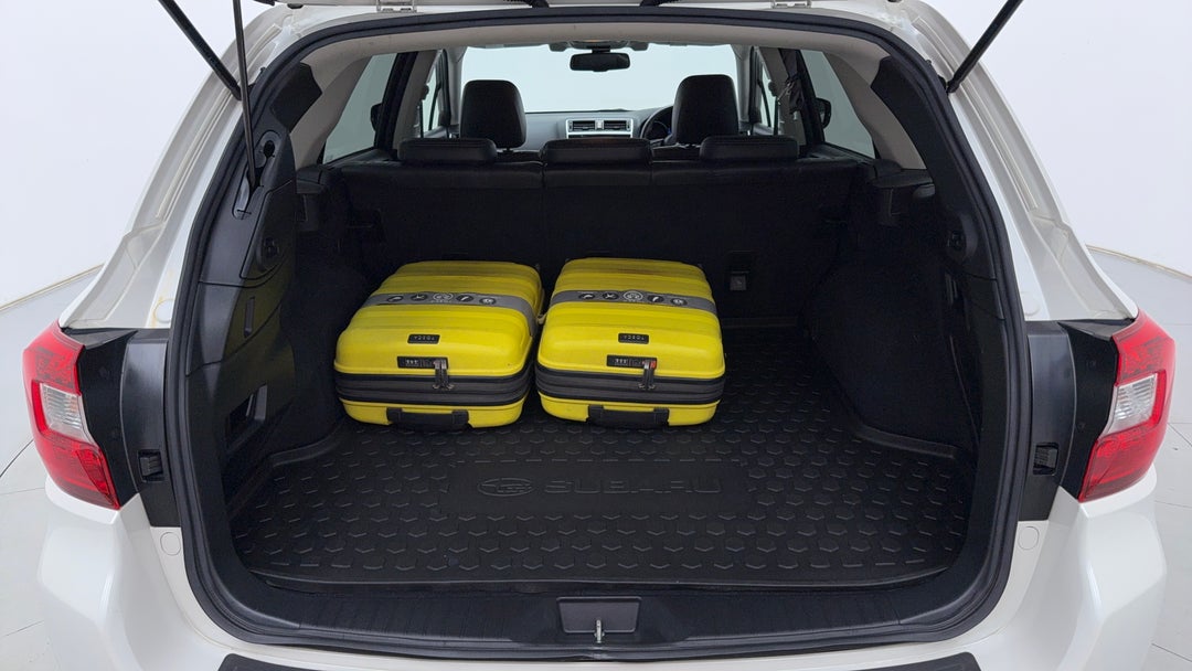 Boot Inside View with Luggage