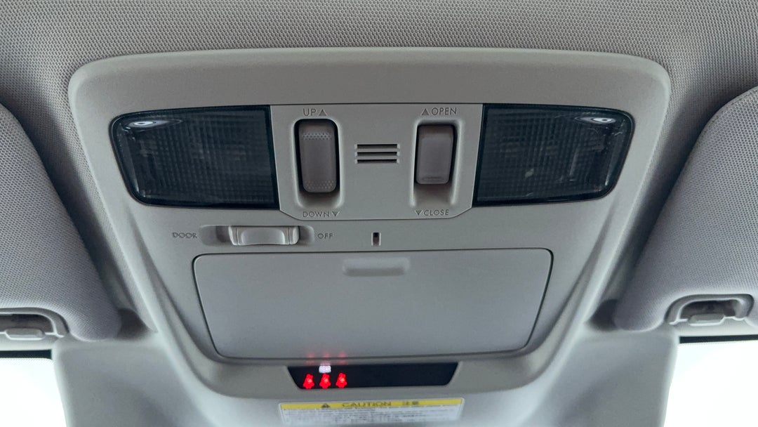 On-Roof Controls/Sunglass holder