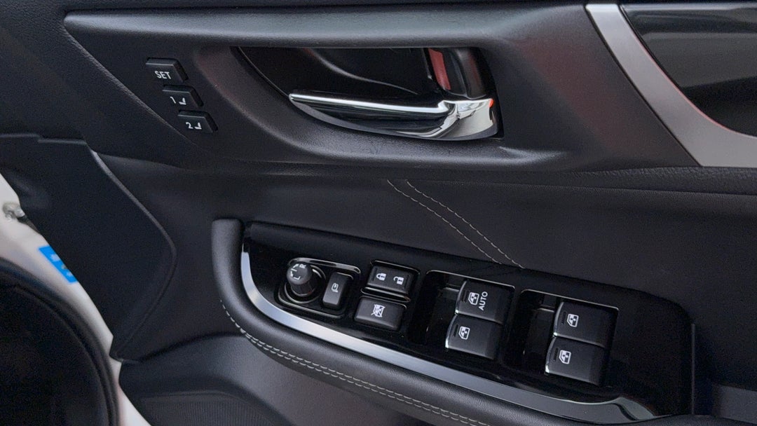 Drivers Side Door Panel Controls