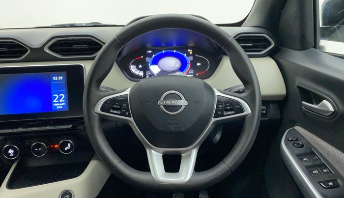 2023 Nissan MAGNITE XV MT, Petrol, Manual, 4,549 km, Steering Wheel Close Up