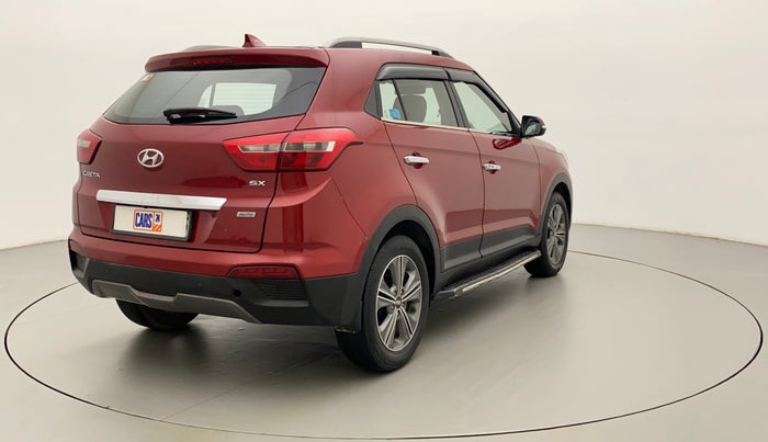 2018 Hyundai Creta SX PLUS AT 1.6 PETROL, Petrol, Automatic, 91,950 km, Right Back Diagonal