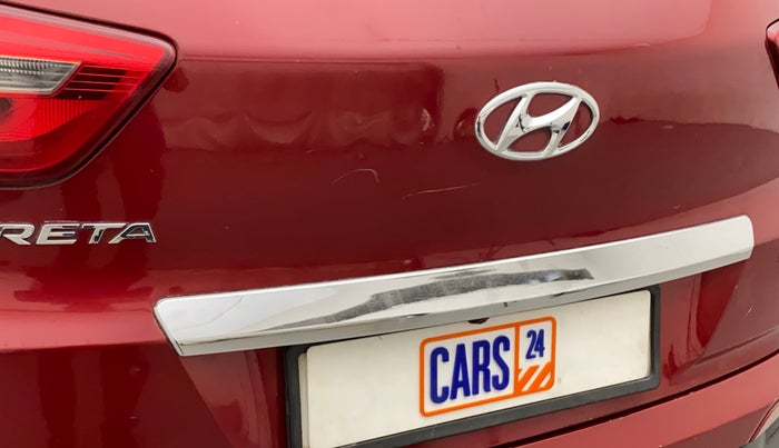 2018 Hyundai Creta SX PLUS AT 1.6 PETROL, Petrol, Automatic, 91,950 km, Dicky (Boot door) - Minor scratches