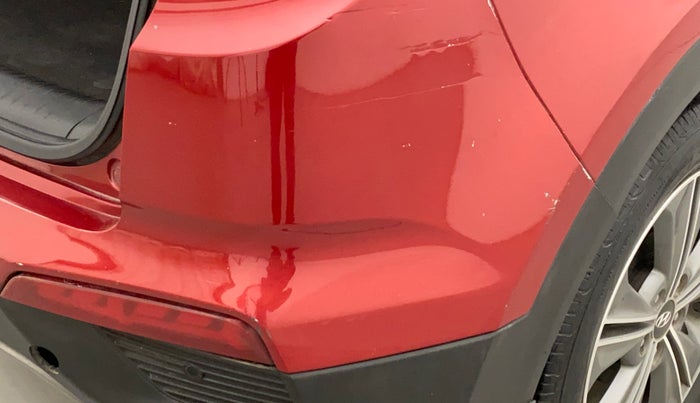 2018 Hyundai Creta SX PLUS AT 1.6 PETROL, Petrol, Automatic, 91,950 km, Rear bumper - Minor scratches