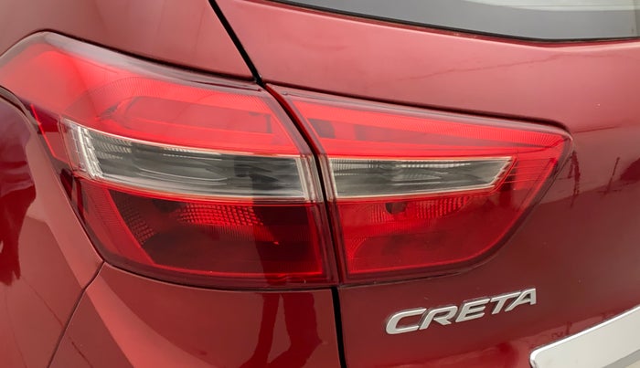 2018 Hyundai Creta SX PLUS AT 1.6 PETROL, Petrol, Automatic, 91,950 km, Left tail light - Minor damage