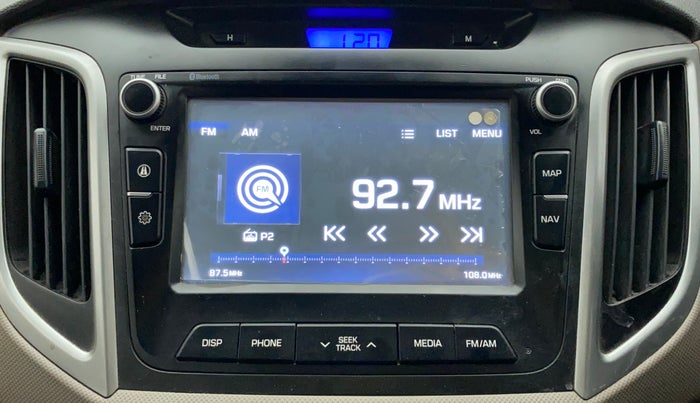 2018 Hyundai Creta SX PLUS AT 1.6 PETROL, Petrol, Automatic, 91,950 km, Infotainment System