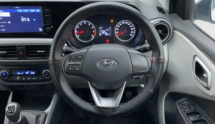 2022 Hyundai GRAND I10 NIOS SPORTZ 1.2 KAPPA VTVT CNG, CNG, Manual, 9,477 km, Steering Wheel Close Up
