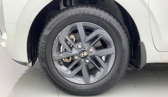 2022 Hyundai GRAND I10 NIOS SPORTZ 1.2 KAPPA VTVT CNG, CNG, Manual, 9,477 km, Left Front Wheel