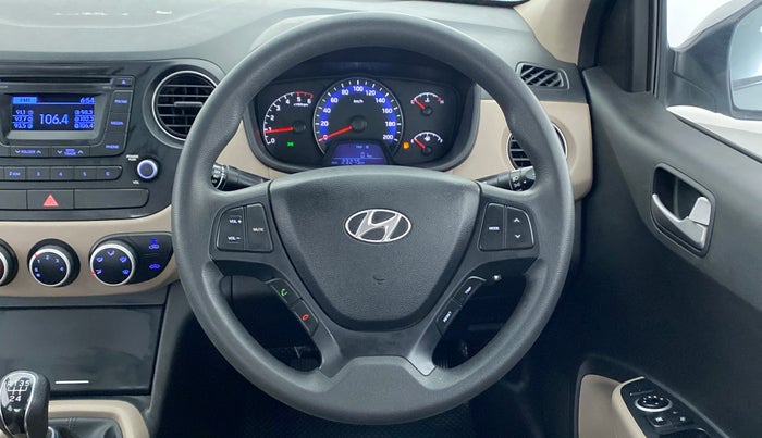2015 Hyundai Xcent S 1.1 CRDI, Diesel, Manual, 23,310 km, Steering Wheel Close Up