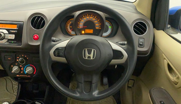 2012 Honda Brio S MT, Petrol, Manual, 31,461 km, Steering Wheel Close Up