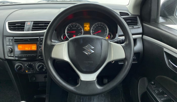 2017 Maruti Swift VXI D, Petrol, Manual, 50,767 km, Steering Wheel Close Up