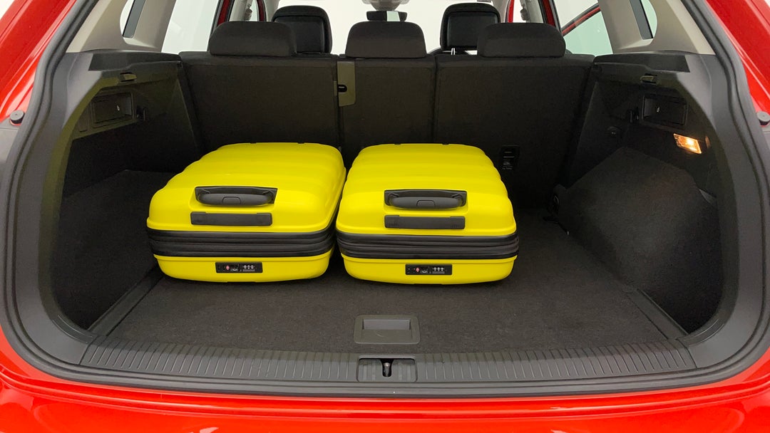 Boot Inside View with Luggage