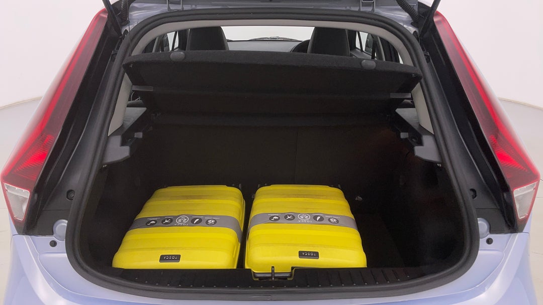 Boot Inside View with Luggage