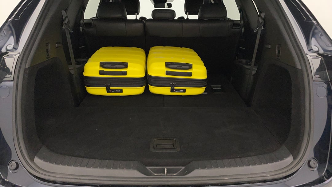 Boot Inside View with Luggage