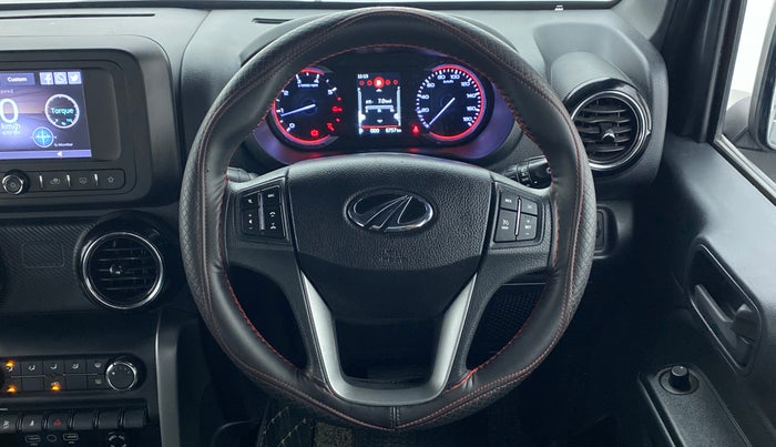2021 Mahindra Thar LX PETROL HT 4WD AT, Petrol, Automatic, 7,530 km, Steering Wheel Close Up