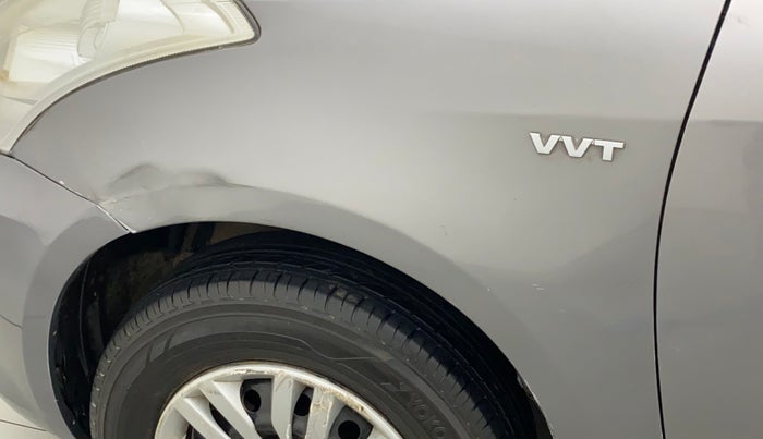 2014 Maruti Swift Dzire VXI, Petrol, Manual, 1,16,132 km, Left fender - Minor scratches